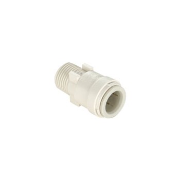Watts, Inc    0959083 Quick Connect Male Connector, Poly ~ .5&quot; CTS x .5&quot; MPT