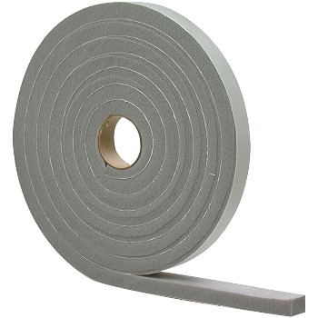 M-D Bldg Prods 02311 Foam Tape, High Density Gray ~ 1/2&quot; x 3/4&quot; x 10 ft