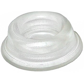 Shepherd 9573 Clear Frosted Cushion Door Stop ~ 1.75&quot;