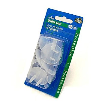 Leviton C20-12777 Safety Outlet Caps ~ Clear