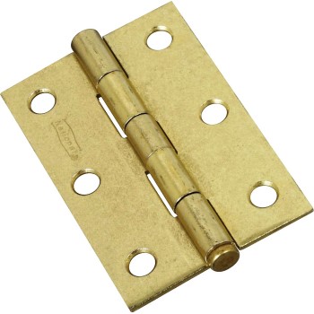 National 142067 Loose Pin Removable Hinges,  Brass Finish ~ 3&quot; x 2&quot;