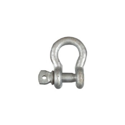National 223685 Galvanized Anchor Shackles - 3/8 inch
