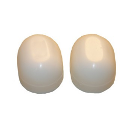 Larsen 04-3913 Oval Plastic Bolt Caps