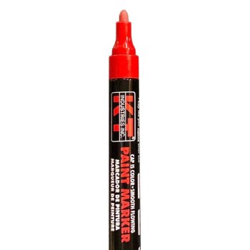 K-T Ind 5-0048 Liquid Paint Marker ~ Red