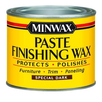 Minwax 78600 Paste Finishing Wax for Dark Wood ~ 1 pound