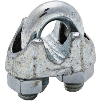 National 248294 Zinc Plated Cable Clamp  ~ 1/4&quot;