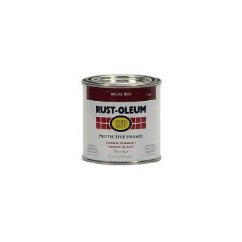 Rust-Oleum 7765730 Enamel Paint, Regal Red ~ 1/2 Pint