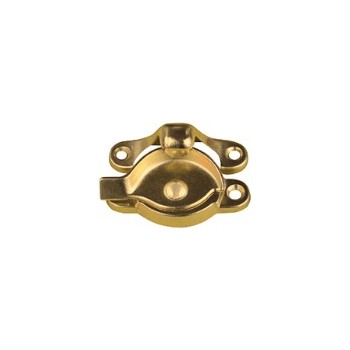 National 148684 Brass Crescent Sash Lock, Visual Pack 600