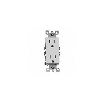 Leviton S02-05325-0WS Wh Ground Outlet