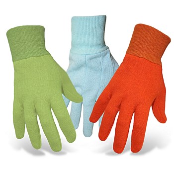 Boss 418 Children&#39;s Solid Jersey Gardener Gloves ~ Fits approx 5-8 years old