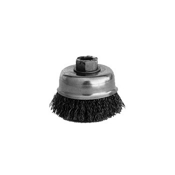 K-T Ind 5-3435 Crimped Cup Brush, 3 inch