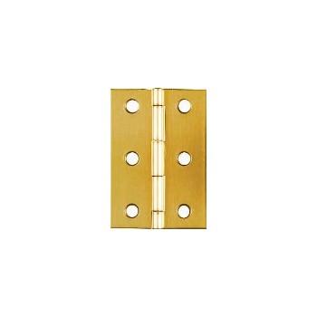 National 211391 Solid Brass/Pb Broad Hinge, Visual Pack 1802 2-1/2x1-3/4  inches