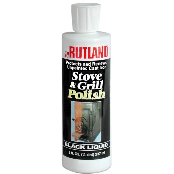 Rutland 72 Black Stove &amp; Grill Liquid Polish   ~ 8 oz