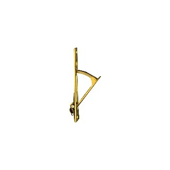 National 216051 Solid brass Door Edge Pull, Visual Pack 1949
