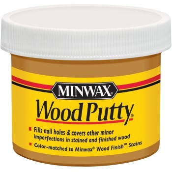 Minwax 13619 Wood Putty,  Pickled Oak ~ 3.75 oz