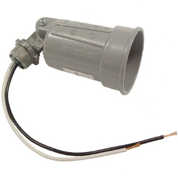 Hubbell/Raco 5606-0 Lampholder, Adjustable Gray
