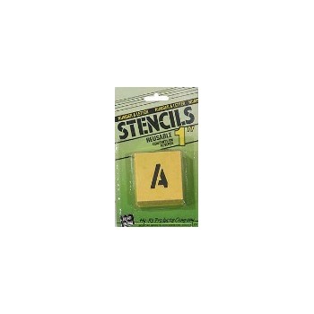 Hy-Ko ST1 Number/ Letter Stencils, 1 inch