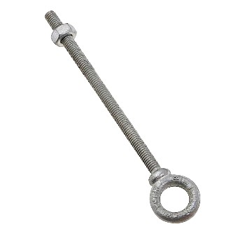 National 245142 Eye Bolt, w/Shoulder-Forged, Galvanized Finish~3/8&quot; x 6&quot;