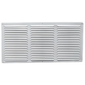 LL Bldg Prods EAC16X4W Undereave Vent w/Screen, White ~ 16&quot; x 4&quot;