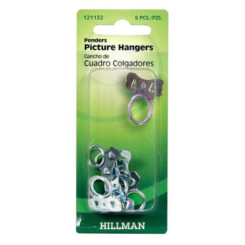 Hillman  121132 Picture Pender  Frame Hanger - 6  Units