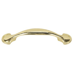 Hardware House  643304 Spoon Cabinet Pull, Brass