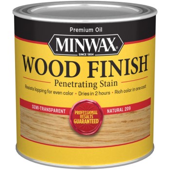 Minwax 22090 Natural Wood Stain ~ 1/2 Pint