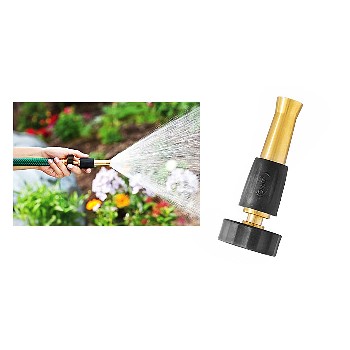 Orbit Irrigation  58044N Adjustable Brass Hose Nozzle ~ 4&quot;