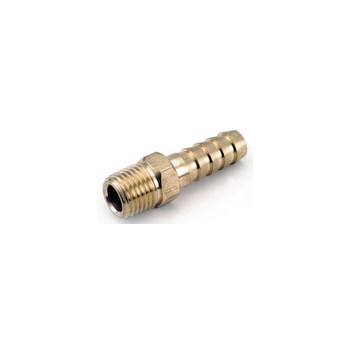 Anderson Metals 757001-0304 Hose Barb, Male 3/16 X 1/4&quot;