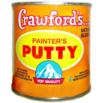Crawfords 31616 Painters Putty ~ Lead Free,  White - 1/2 Pint