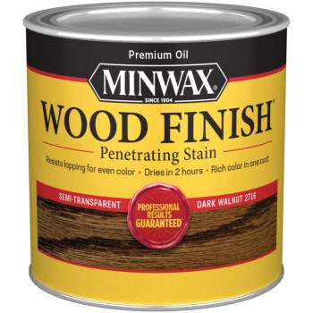 Minwax 22716 Dark Walnut Wood Stain ~ 1/2 Pint