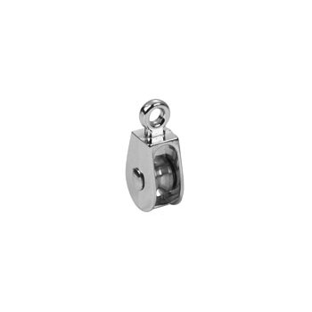 Campbell Chain T7655100 Single Wheel Solid Eye Pulley - 3/4 inch