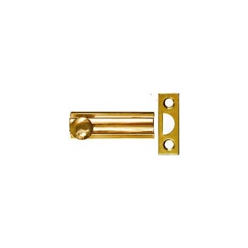 National 197962 Solid Brass/Pb Surface Bolt, Visual Pack 1922 2 inches