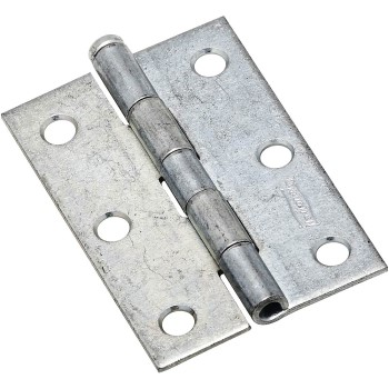 National 142034 Removable Pin Hinges, Zinc Plated  ~ 3&quot;