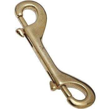 National 223230 Solid Bronze Double Bolt Snap, ~ 4 1/2&quot;