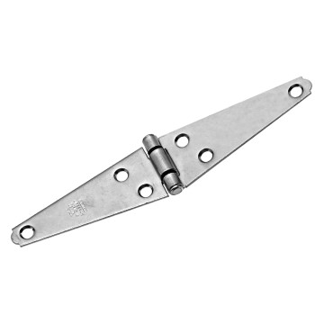 National 127969 Heavy Strap Hinge, Zinc Plated ~ 4&quot;