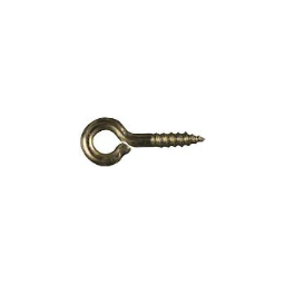 National 118711 Solid Brass Screw Eye, Visual Pack 2011 #212