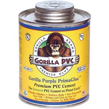 Gorilla  PP-04204 Gorilla Purple PVC PrimaGlue&#226;&#8222;&#162; ~ 4 oz