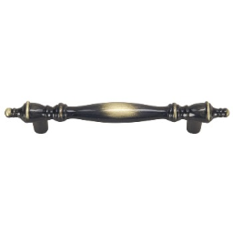 Hardware House  643049 Colonial Cabinet Pull, Antique Brass