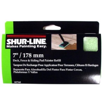 Shur-Line 00760C Deck &amp; Siding Pad Refill - 7&quot;