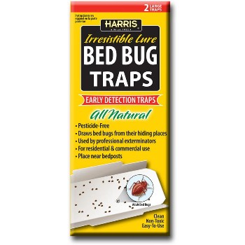 Harris  BBTRP Bed Bug Glue Traps,  2 Per Pack