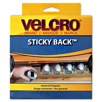 Velcro 90086 Black Sticky Back Velcro Tape 5&#39; x 3/4&quot;