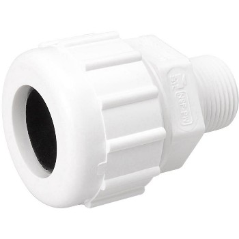 Anvil/Mueller 161-107 PVC Male Compression Adapter - 1 1/2 inch