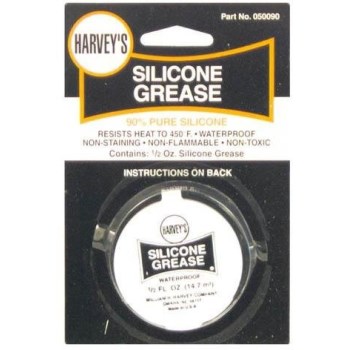 Harvey&#39;s 050090 Faucet &amp; Valve Silicone Grease ~ 1/2 oz