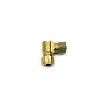 Anderson Metals 750065-06 Brass Elbow, FLF ~ 3/8&quot;