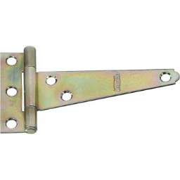 National 128587 Light T Hinges, Zinc Plated ~ 4"