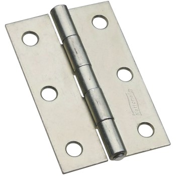 National 146373 Non-removable Pin Hinges,  Zinc Plated ~ 3&quot;