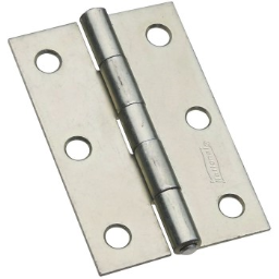 National 146373 Non-removable Pin Hinges,  Zinc Plated ~ 3"