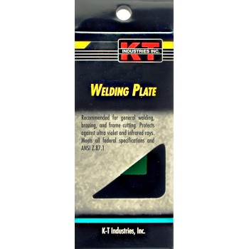 K-T Ind 4-1109 Welding Filter Plates, Shade #9 ~ 2&quot; x 4 1/4&quot;