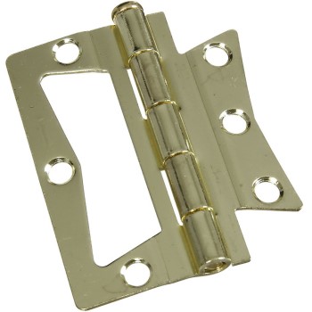 National 244780 Brass N-M Hinges, Visual Pack 535 3 x 3 inches
