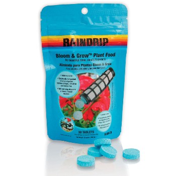 NDS/RainDrip R680CB Plant Food, Bloom &amp; Grow - 30 Tablets/Bag